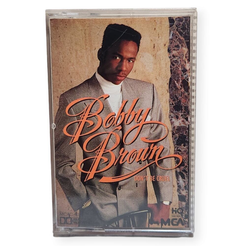 Bobby Brown Don't Be Cruel Canada Import Tested Cassette (MCA, 1988) Pre-owned